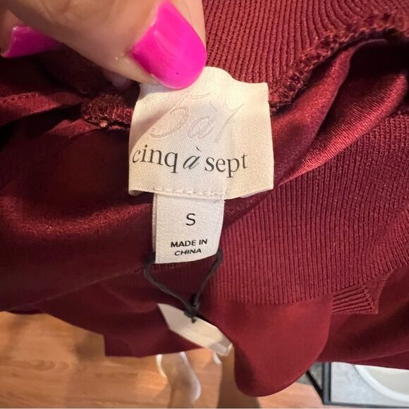 NWT Cinq à Sept Lonny Silk Turtleneck mini Dress womens size small 100% silk - Picture 11 of 14